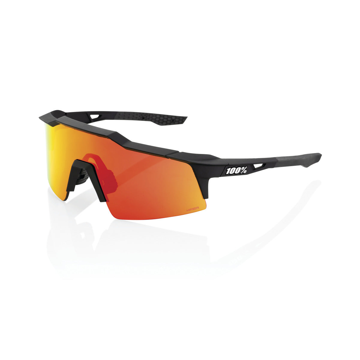 SPEEDCRAFT SL - Soft Tact Black - HiPER Red Multilayer Mirror Lens